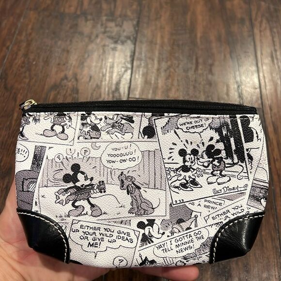Disney Dooney & Bourke Comic Strip Cosmetic Bag in EUC no flaws - Picture 6 of 11